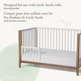 Little Seeds - Barrière de sécurité pour bassinette - Laurel - Blanc