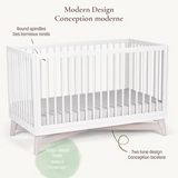 Little Seeds - Bassinette convertible 4-en-1 - Pala - Blanc