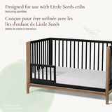 Little Seeds - Barrière de sécurité pour bassinette - Laurel - Noir
