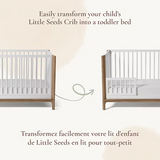 Little Seeds - Barrière de sécurité pour bassinette - Laurel - Blanc