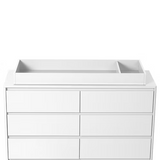 Little Seeds - Changing Table Topper - Pala - White