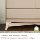 Little Seeds - 6-Drawer Dresser - Pala - Taupe
