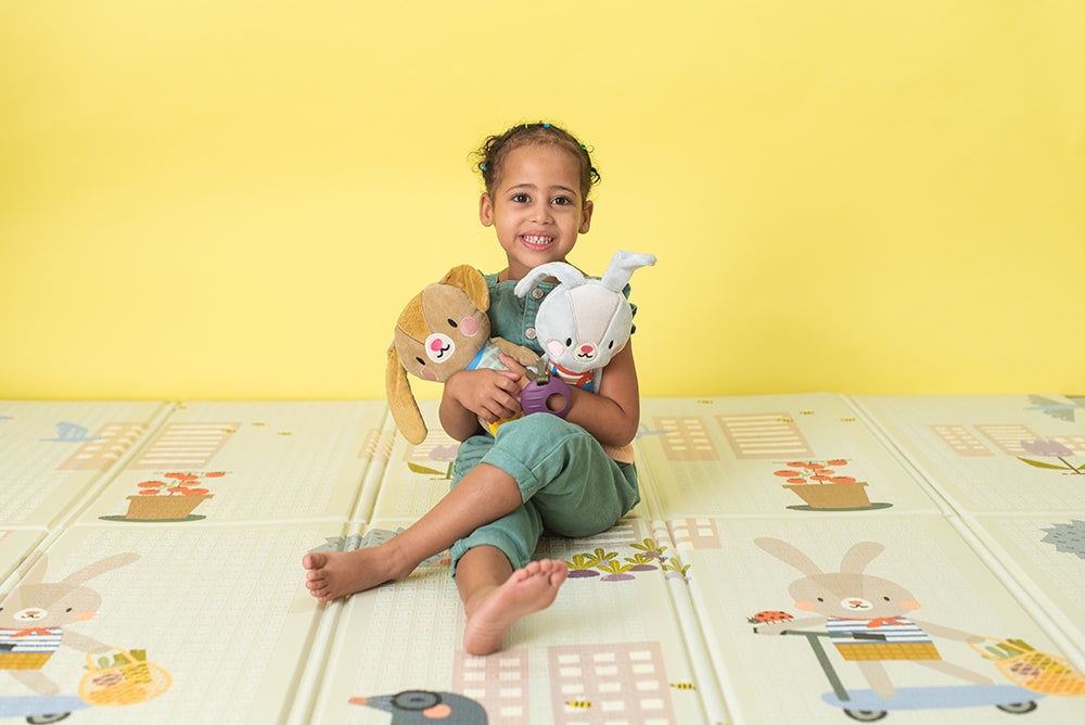 Taf Toys - Tapis mousse Jardin Urbain