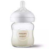 Philips Avent - Biberon en verre Natural Response 4oz  - Ensemble de 3
