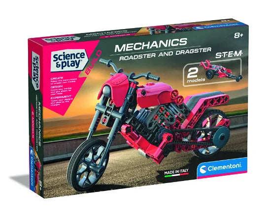Clementoni - Small mechanic lab - Moto Roadster