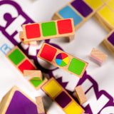 Asmodee - Chromino - Version en Bois