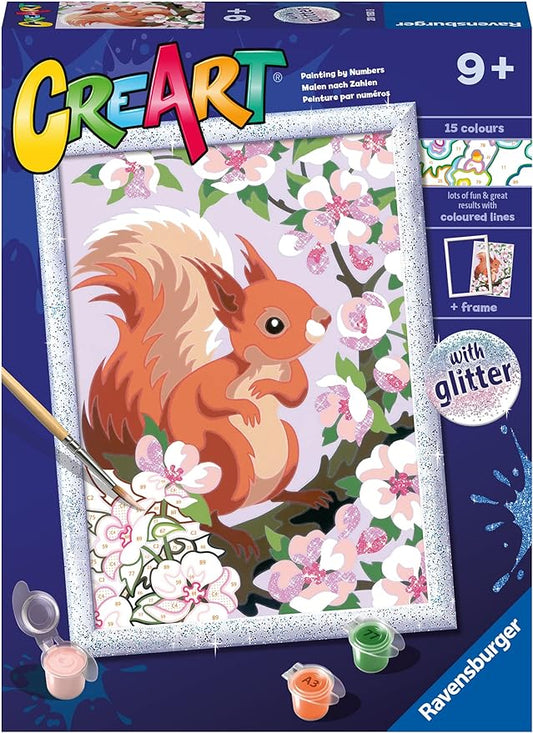 CreArt spring squirrel