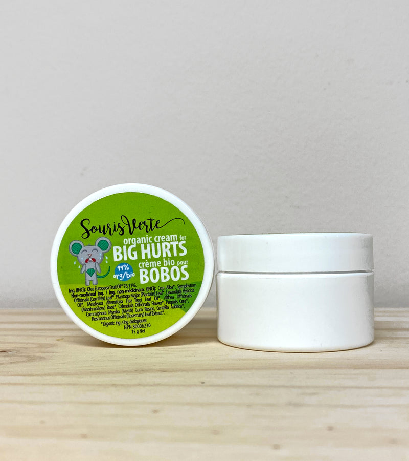 Souris Verte - Crème bio pour Bobos