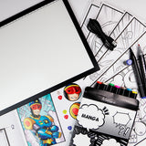 Sycomore - Artissimo - XXL Tablette lumineuse & marqueurs manga