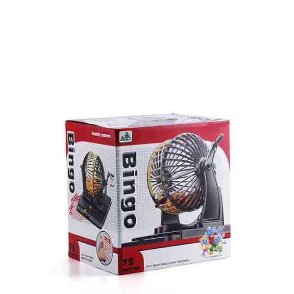 Jeu de bingo avec cage en métal jeu de bingo traditionnel Lucky Ball Jeu de bingo avec cage en métal jeu de bingo traditionnel Lucky Ball