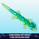 CrystaLynx - Figurine articulée gecko