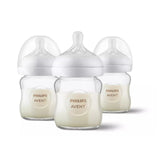 Philips Avent - Biberon en verre Natural Response 4oz  - Ensemble de 3
