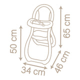 Smoby - Baby Nurse - Chaise haute