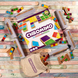 Asmodee - Chromino - Version en Bois