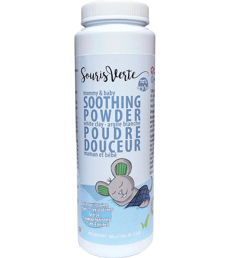 Souris Verte - Poudre douceur argile blanche 100g