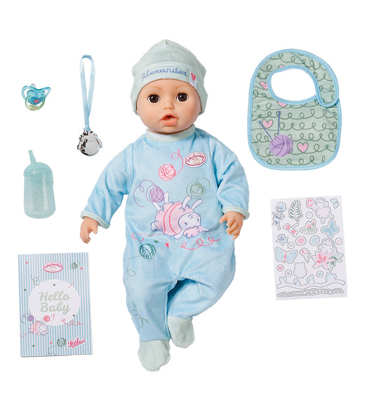 Baby Annabell - Alexander interactive doll 43 cm