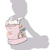 Baby Born - Porte-bébé fleuri