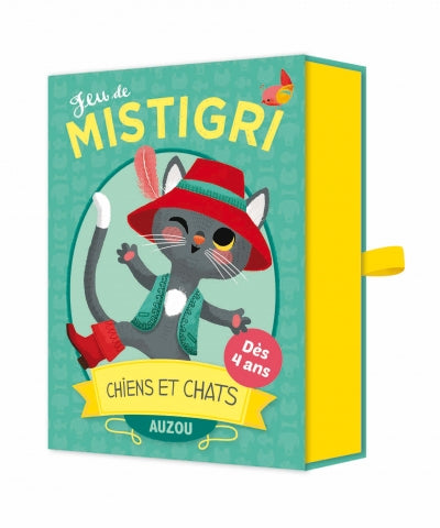 Auzou - My game of Mistigri dogs and cats