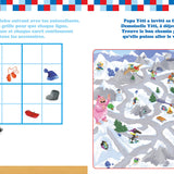 Auzou - Mon cahier d'activités Loup - Vive Noël !