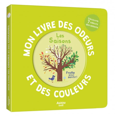 Auzou - MON LIVRE DES ODEURS ET DES COULEURS : LES SAISONS