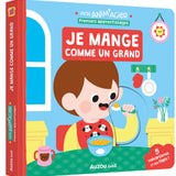 Auzou - Mon animagier - Je mange comme un grand