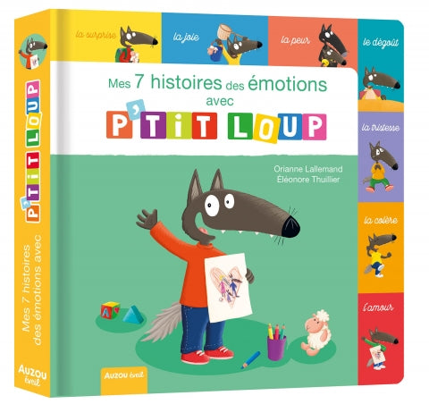 Auzou - My 7 stories of emotions with P'tit Loup