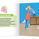 Auzou - FARM ANIMALS WITH LITTLE WOLF