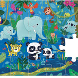 Auzou - Puzzle cherche et trouve - Les animaux