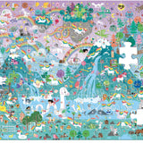 Auzou - Puzzle cherche et trouve  - Les licornes