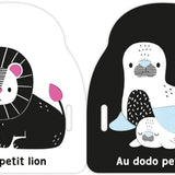 Auzou - Mon premier livre poussette en noir et blanc - Au dodo