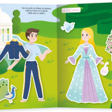 Auzou - Mes autocollants créatifs - Merveilleuses Princesses