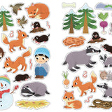 Auzou - Mes 500 autocollants en hiver