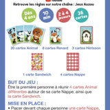 Auzou - Jeux de cartes - Jeu de Pique-Nique