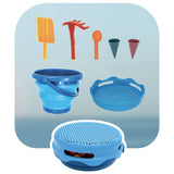 Anker - 7-in-1 Compact Bucket and Accessories - Blue