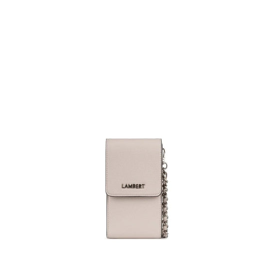 Lambert - The Alexa - Vegan Leather Crossbody Phone Case - Salt