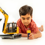 Bruder - CAT Mini excavateur avec travailleur