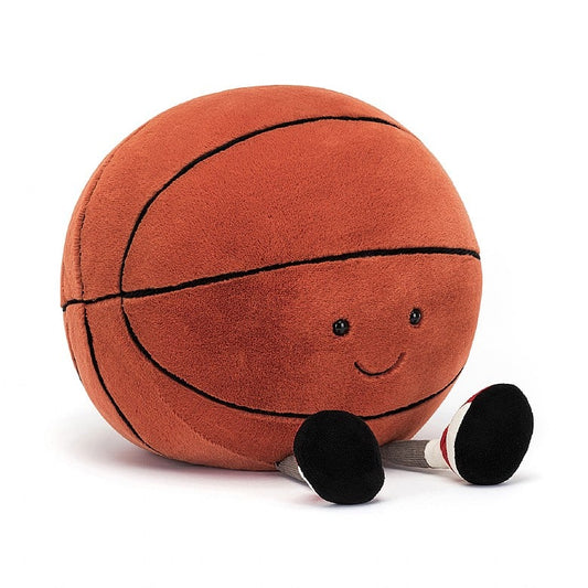Jellycat - Peluche Amuseables Sports Ballon de Basketball
