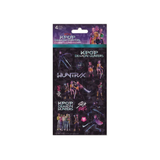 Autocollants K-Pop pqt-4 feuilles