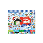 Livre d'activités effaçable de P'tit Loup sous la thématique de Noël  