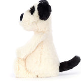 Jellycat - Peluche Chien Bashful Noir & Crème - Medium