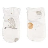 Perlimpinpin - Newborn Bamboo Mittens - Full Moon