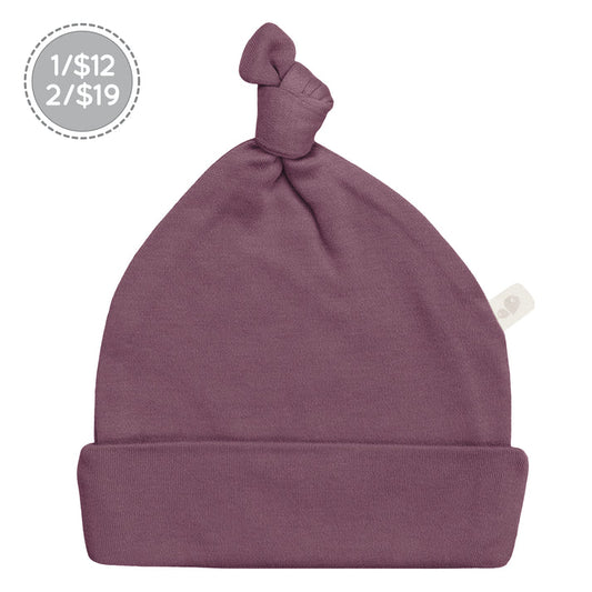 Perlimpinpin - Bamboo knotted hat - Plain - Porto