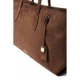 Lambert - Le Britney - Sac fourre-tout en suède vegan - Chocolate