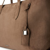 Lambert - Le Britney - Sac fourre-tout en suède vegan - Taupe