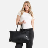 Lambert - Le Britney - Sac fourre-tout en cuir vegan - Noir