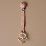 BULLE - Attache-suce en silicone Relief - Rose