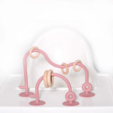 BULLE - Jouet à ventouses pour chaise haute - Sorbet