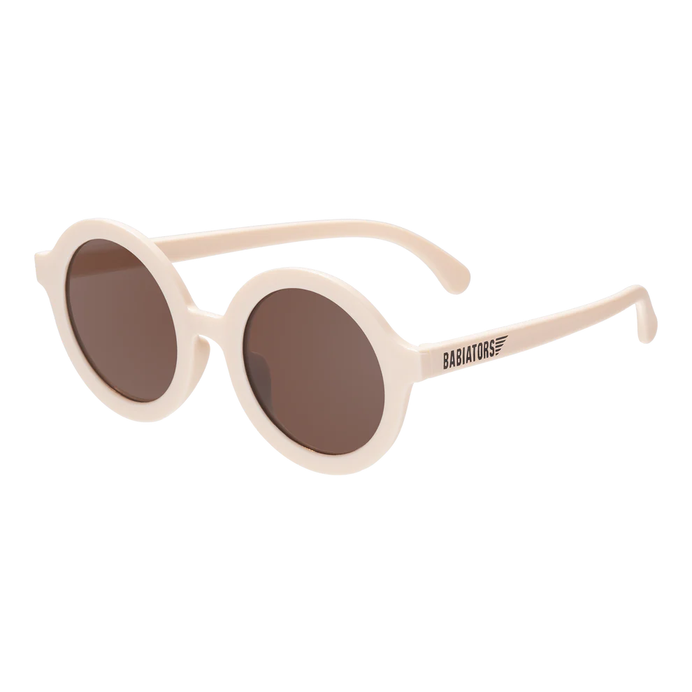 Babiators - Round Euro Sunglasses "Sweet Cream"