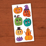 Temporary tattoos - Autumn and its beautiful pumpkins