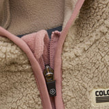 Color Kids - Veste en polar Teddy - Rose